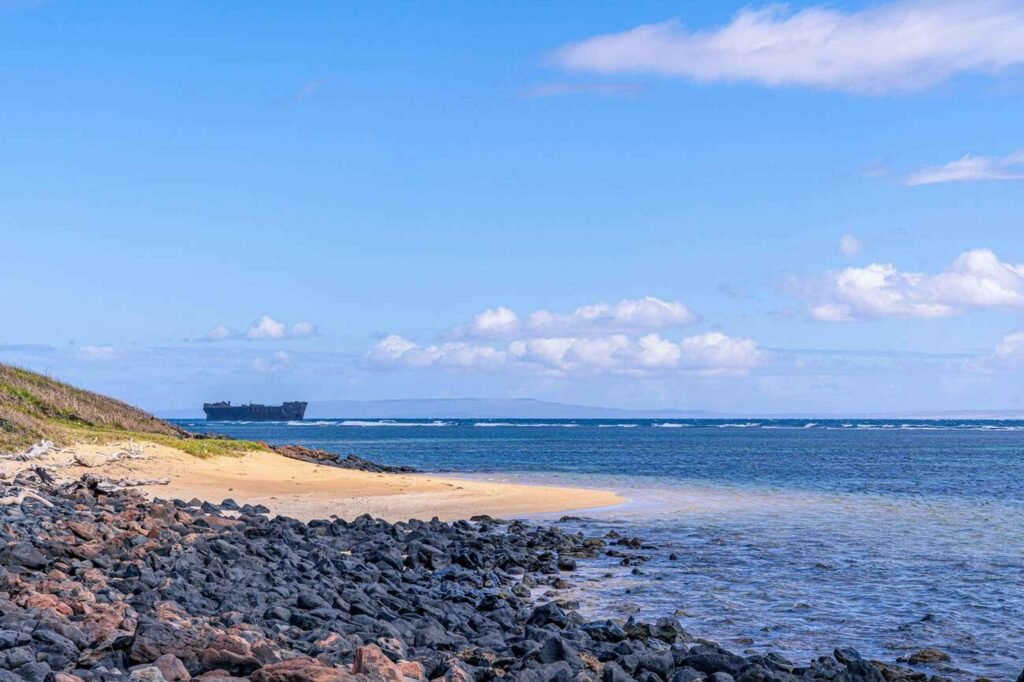 Shipwreck Beach is a hidden gem on Lanai Island's northwestern coast.