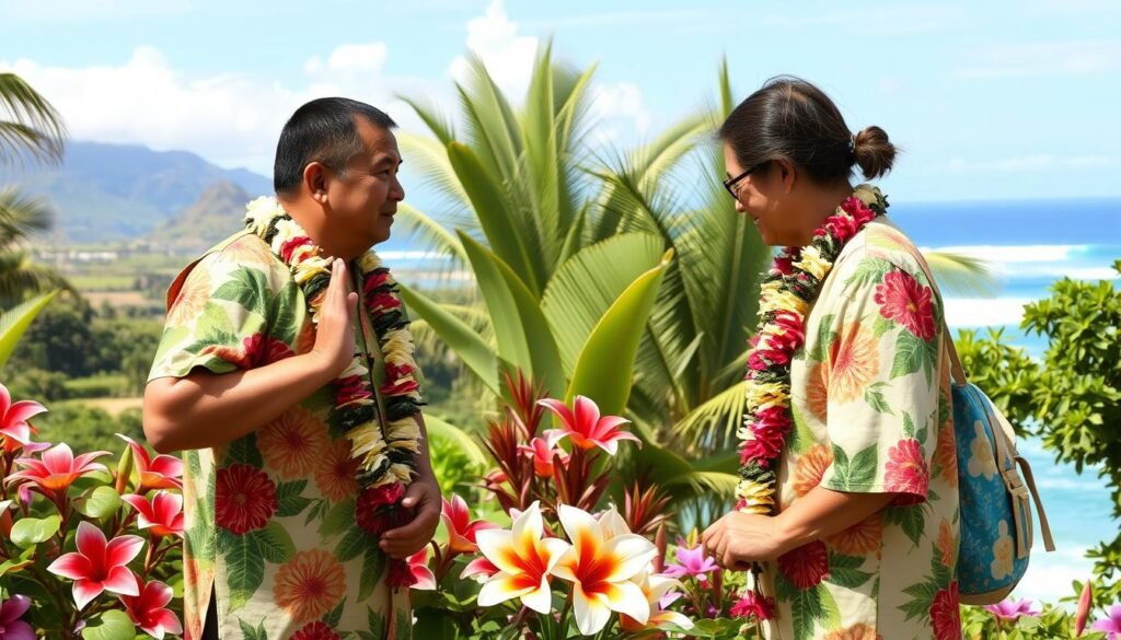 Local customs in Hawaii